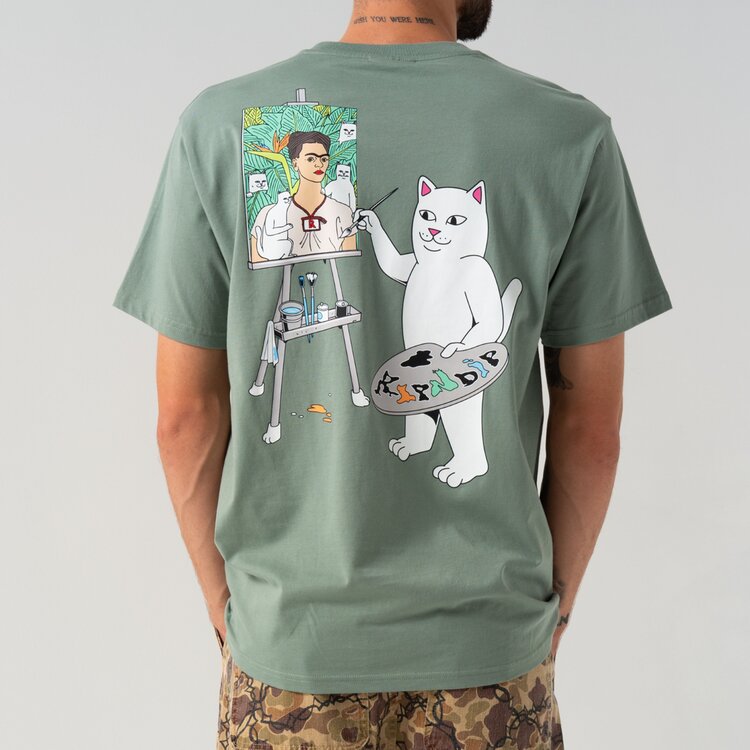Ripndip Ripndip Art Club Tee | Dusty Sage
