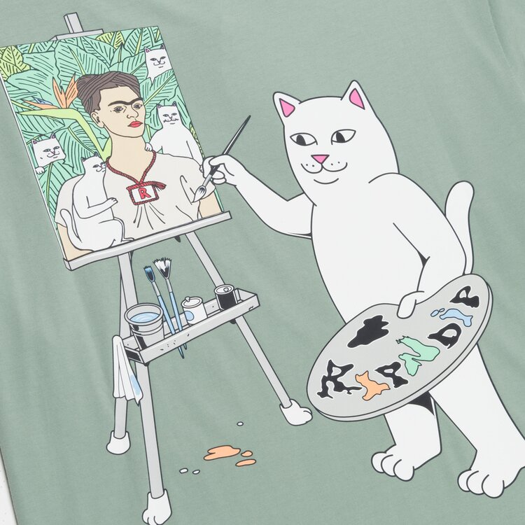 Ripndip Ripndip Art Club Tee | Dusty Sage