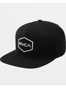 RVCA RVCA Commonwealth Snapback Hat | BlackWhite