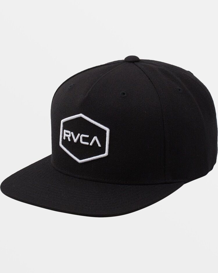 RVCA RVCA Commonwealth Snapback Hat | BlackWhite