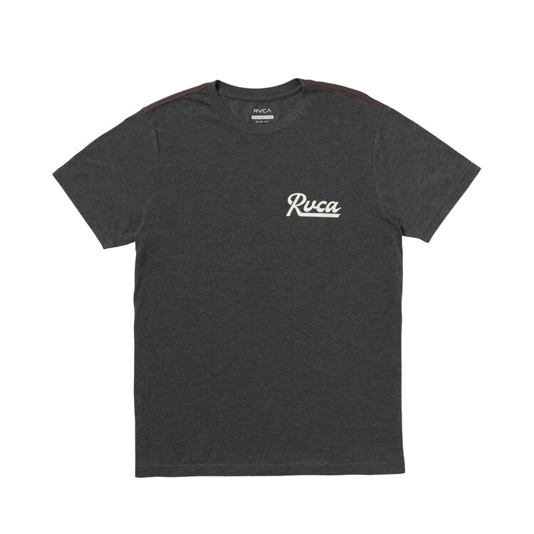 RVCA RVCA Script Sealed Short Sleeve Tee | Black