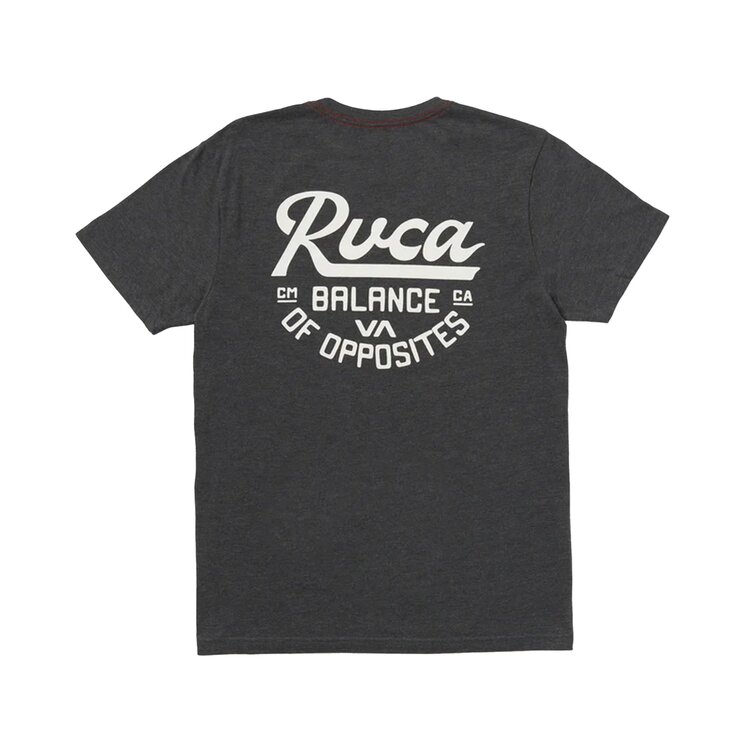RVCA RVCA Script Sealed Short Sleeve Tee | Black