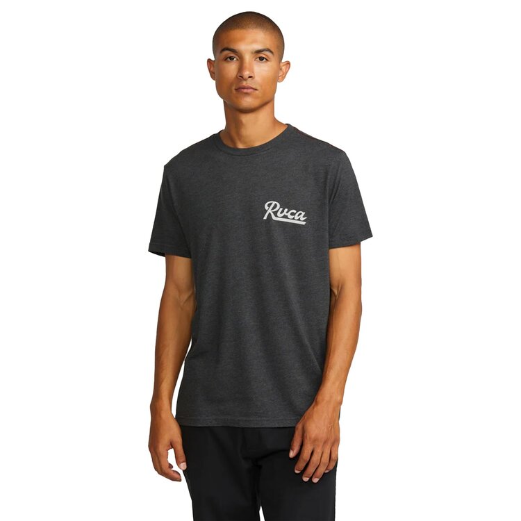 RVCA RVCA Script Sealed Short Sleeve Tee | Black