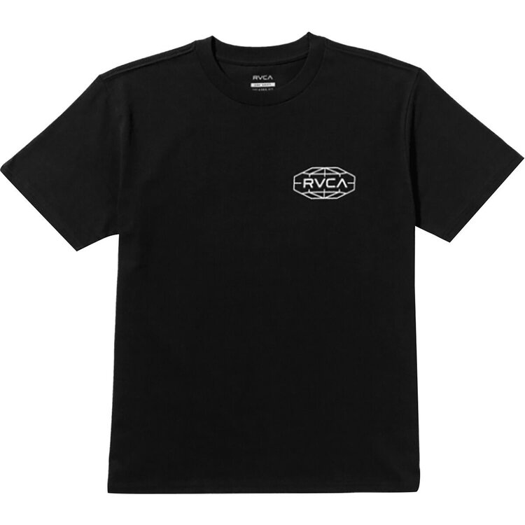 RVCA RVCA Global Hex Short Sleeve Tee | Black