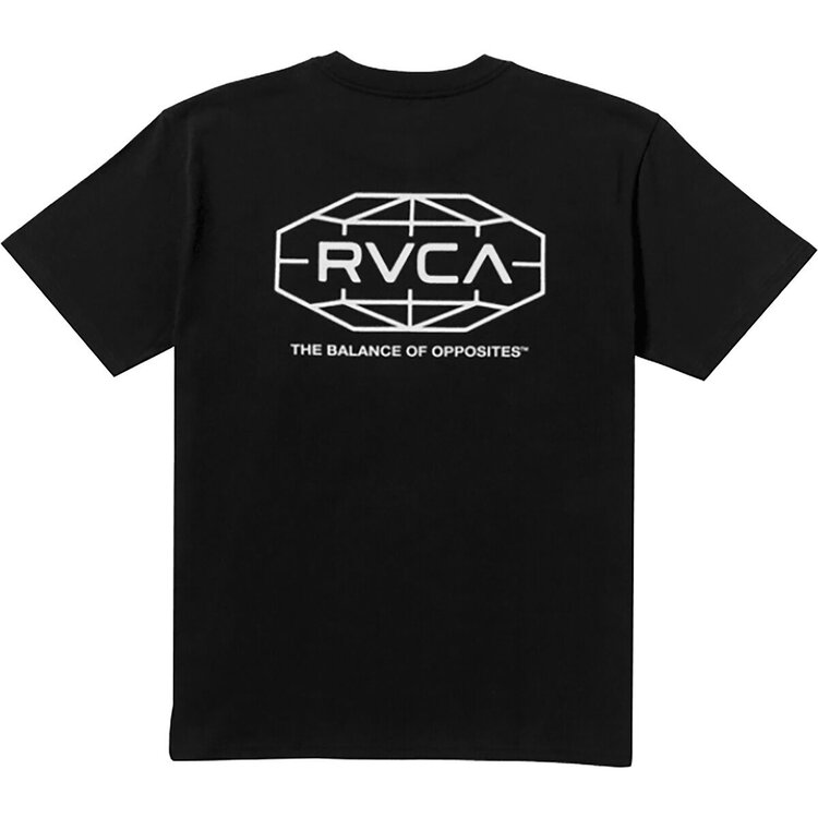 RVCA RVCA Global Hex Short Sleeve Tee | Black