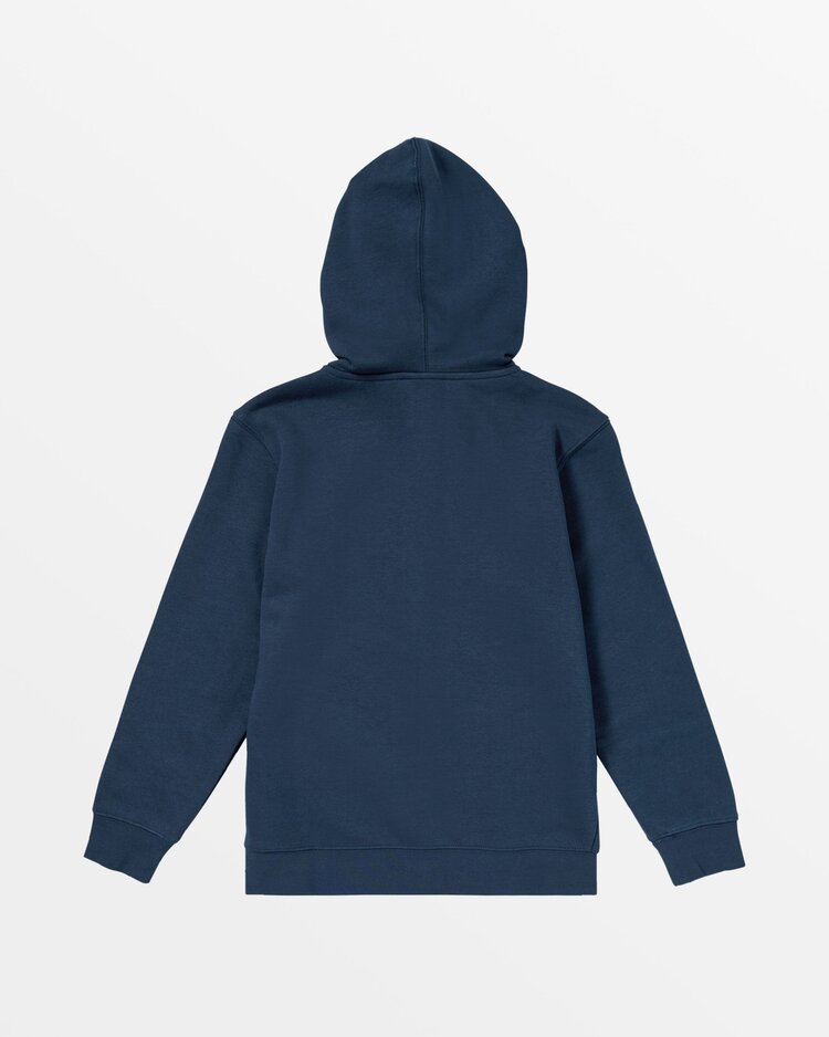 RVCA Split Path Youth Zip Hoodie | Moody Blue