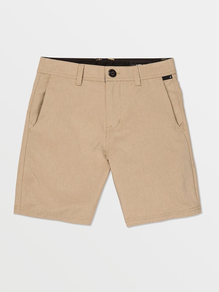 Volcom Volcom Big Boys Frickin Cross Shred Static Shorts | Dark Khaki
