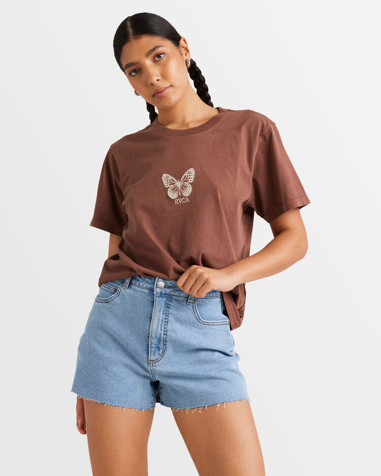 RVCA Pacific Denim Shorts | Blue Rinse