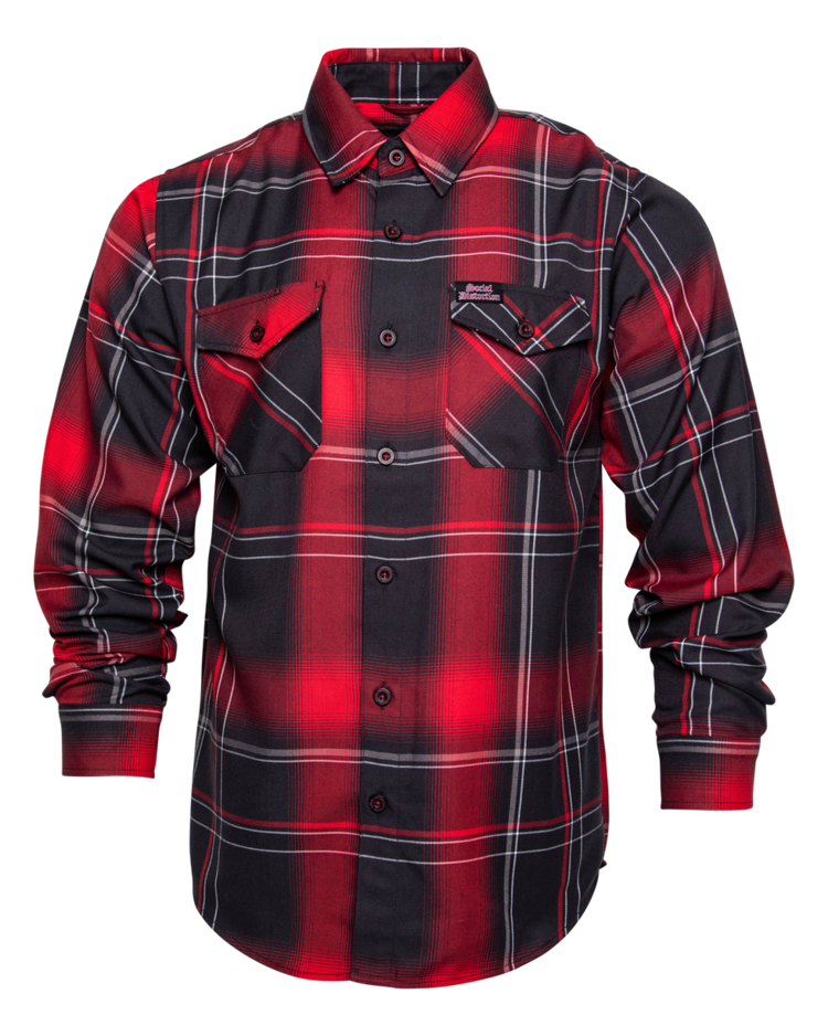 Dixxon Social Distortion Flannel Prison Bound Flannel