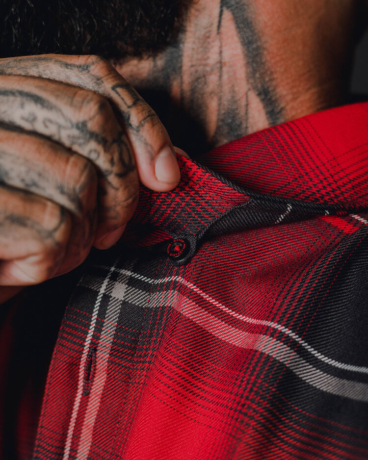 Dixxon Social Distortion Flannel Prison Bound Flannel