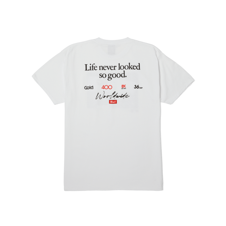 HUF Huf x Kodak Rear View Tee | White