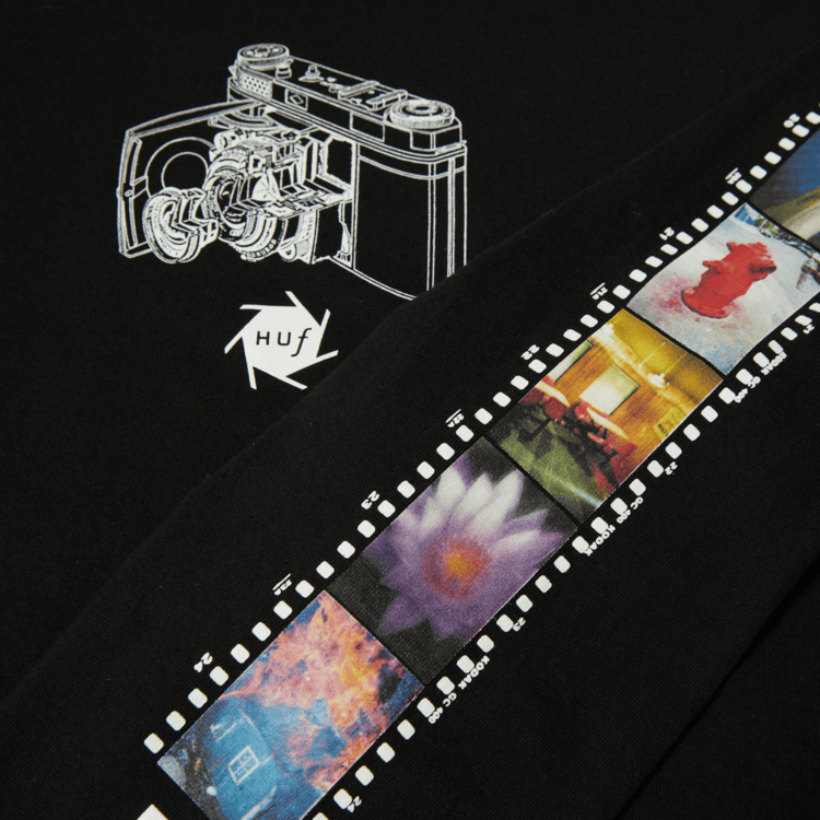 HUF Huf x Kodak Inner Vision Long Sleeve Tee | Black