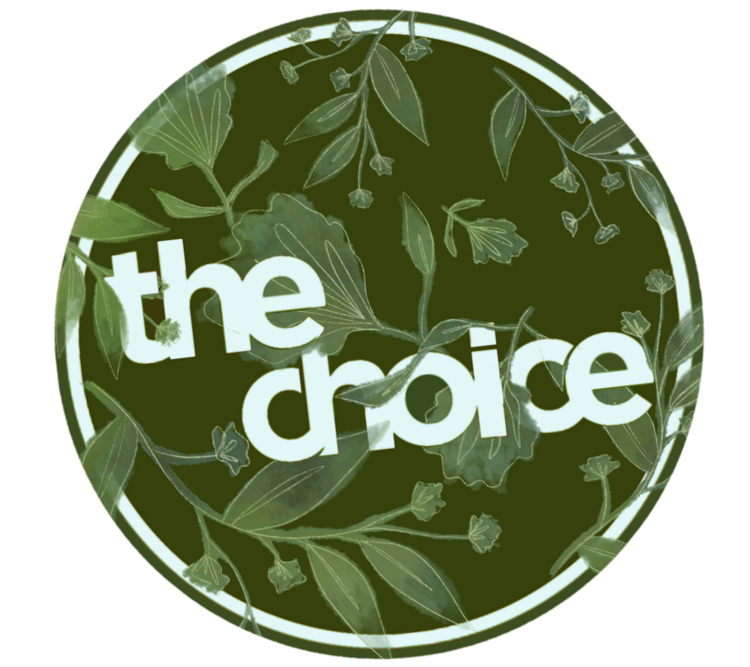 The Choice Shop THE CHOICE FLORAL STICKER