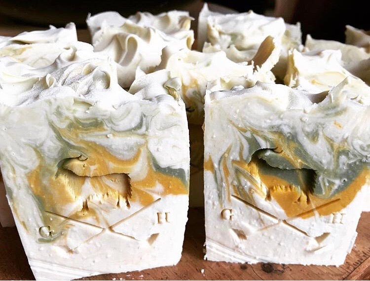 Goats & Hoes Soap Co. Lemongrass and Spearmint