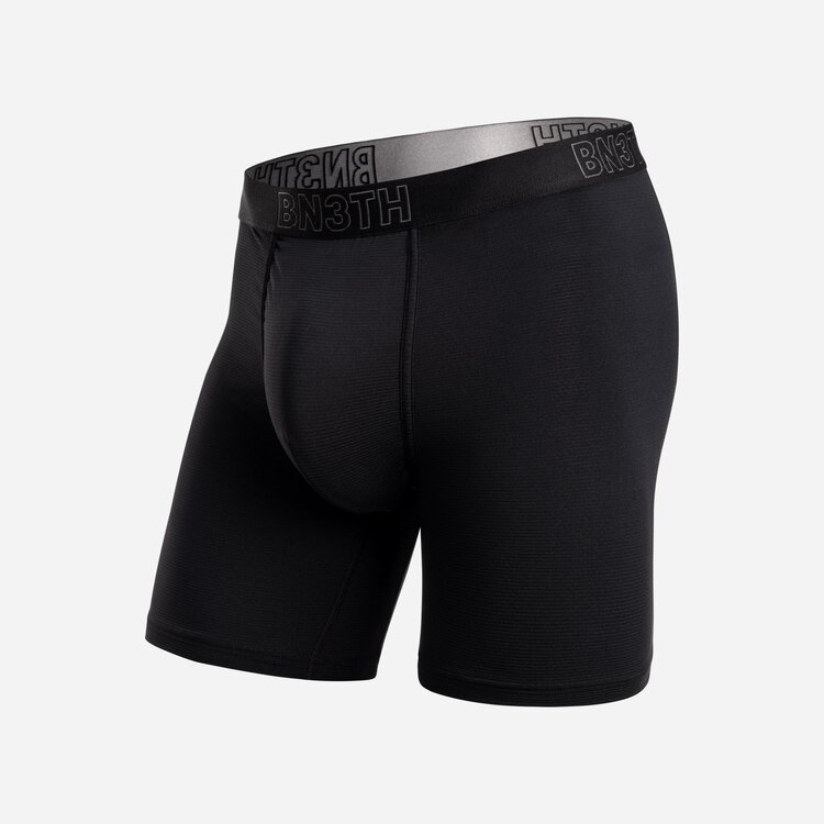 BN3TH BN3TH Pro Flex Boxer Brief | Black Recovery