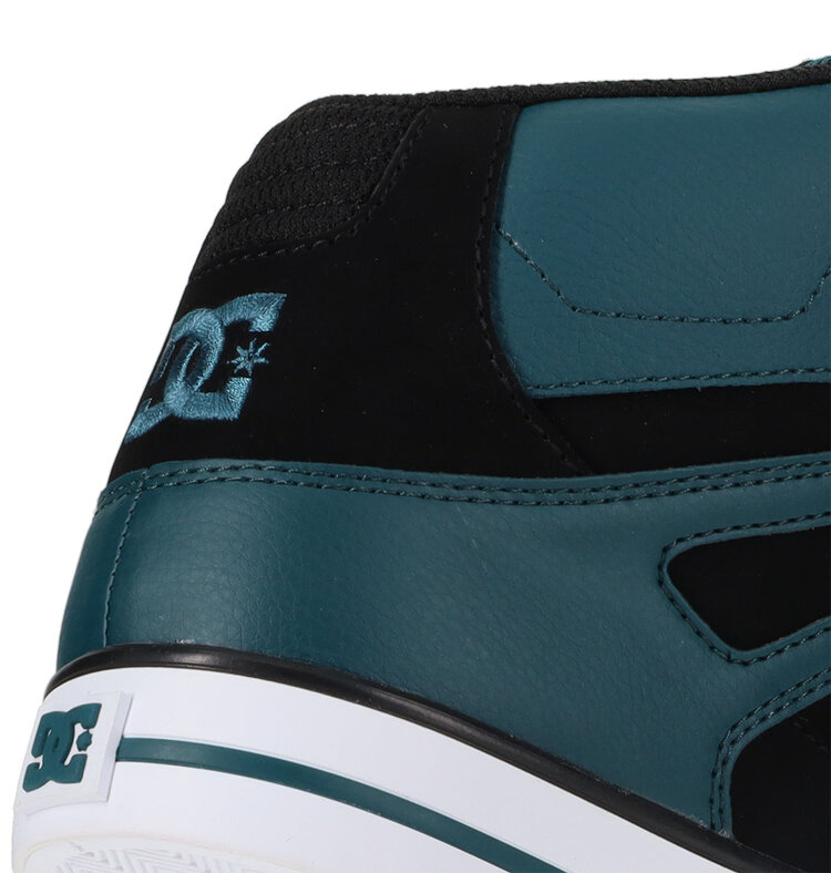 DC DC Pure High Top Wc Shoes | Dk TealBlk | Dk TealBlack