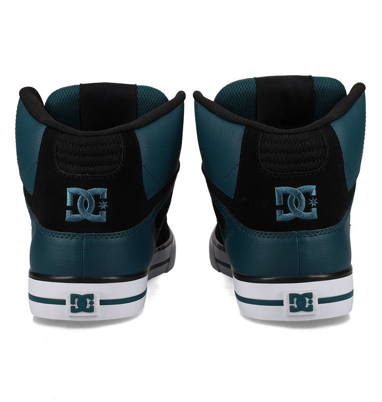 DC DC Pure High Top Wc Shoes | Dk TealBlk | Dk TealBlack