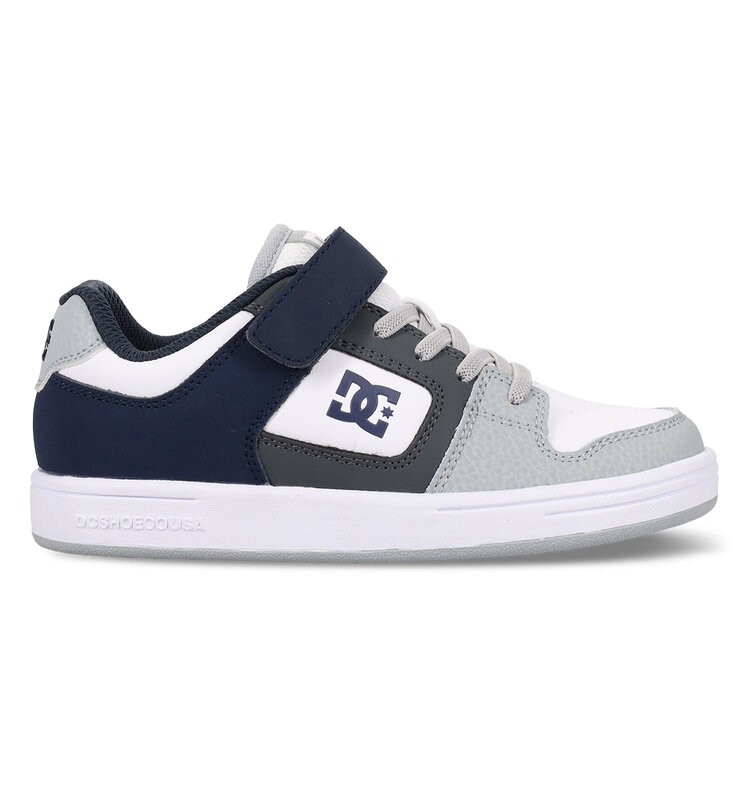 DC Kids' Manteca 4 V Shoes | GreyNavyWhite | GreyNavyWhite