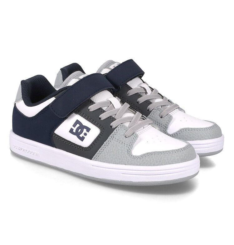 DC Kids' Manteca 4 V Shoes | GreyNavyWhite | GreyNavyWhite