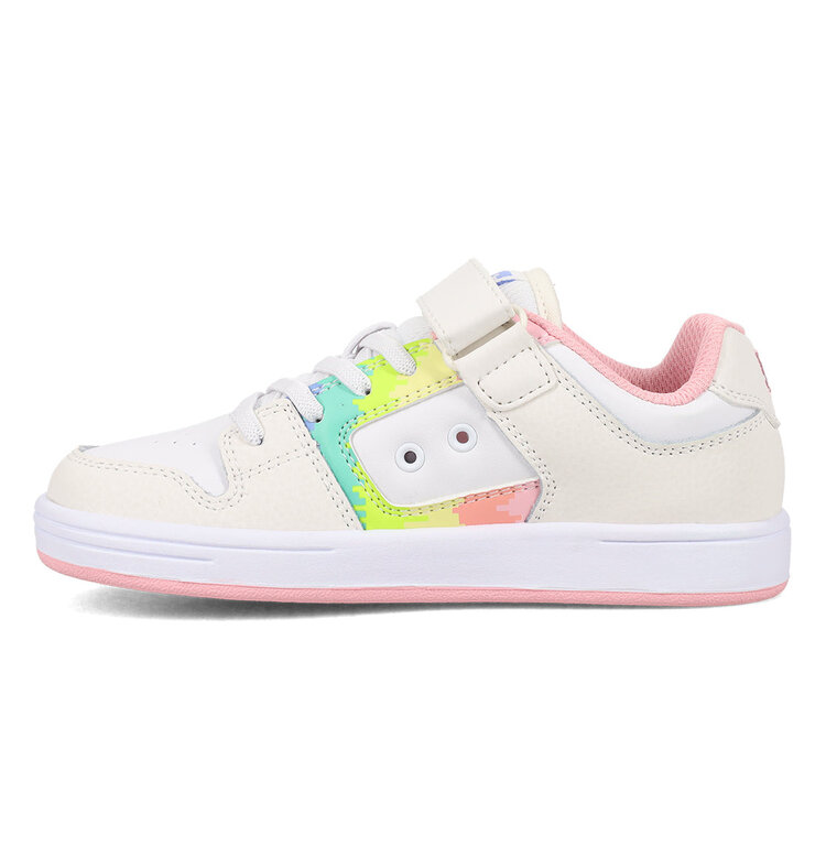 DC Kids' Manteca 4 V Shoes | WhitePinkMulti | WhitePinkMulti