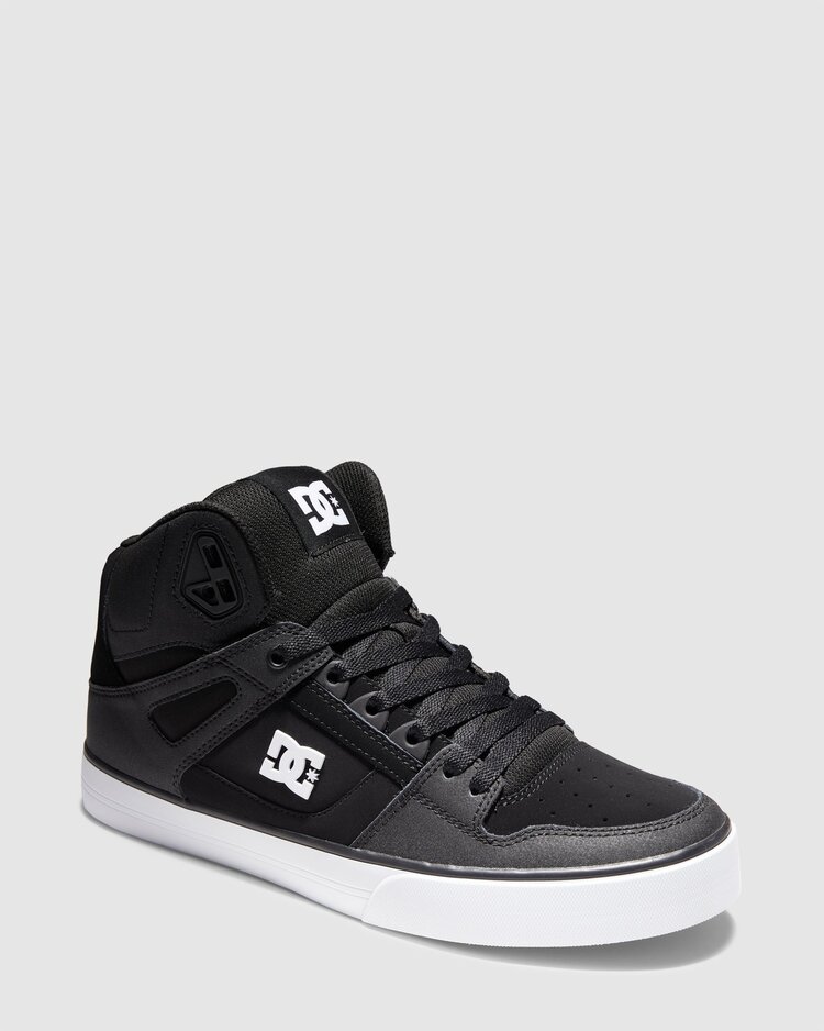 DC Pure High-Top Wc (Mens) | Black/Black/White