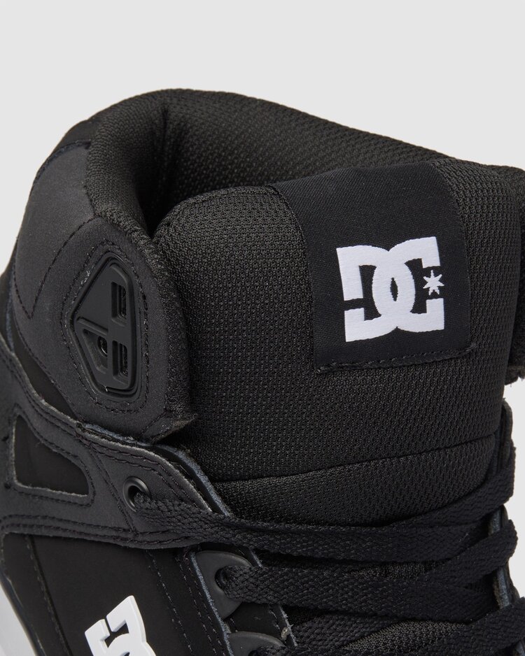 DC DC Pure High-Top Wc (Mens) | Black/Black/White