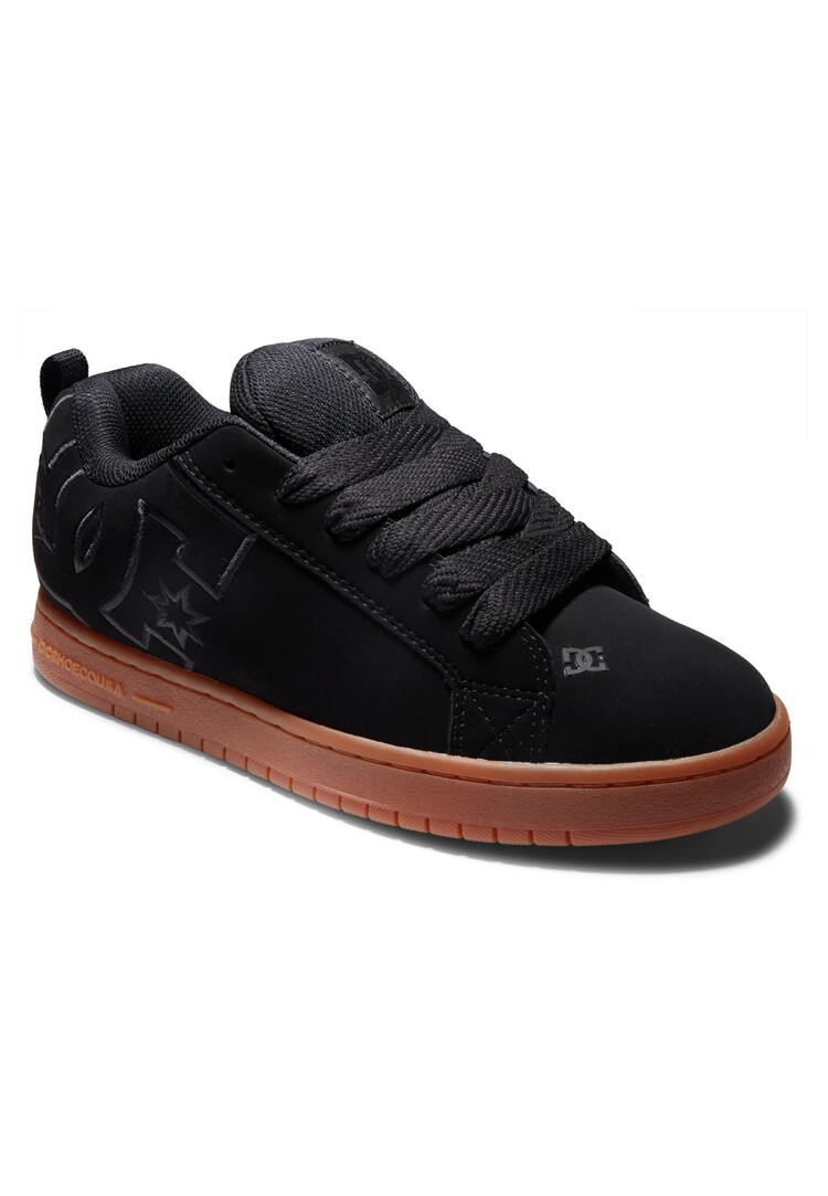 DC DC Court Graffik Shoe | BlackGum