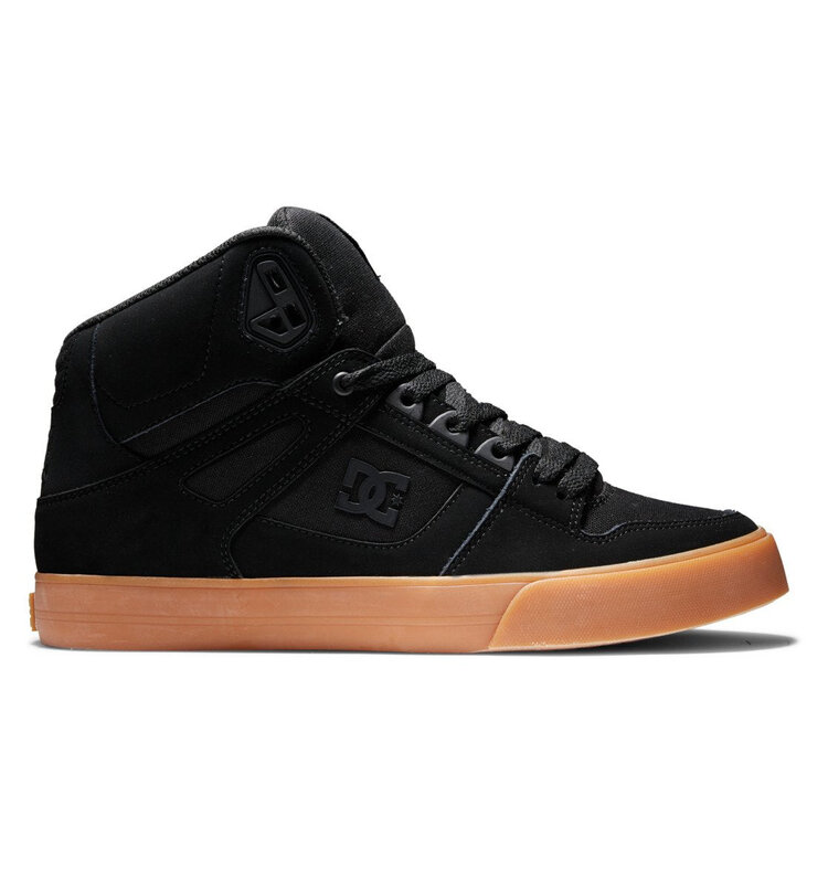 DC DC Pure High-Top Wc (Mens) | Black/Gum