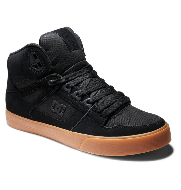DC DC Pure High-Top Wc (Mens) | Black/Gum