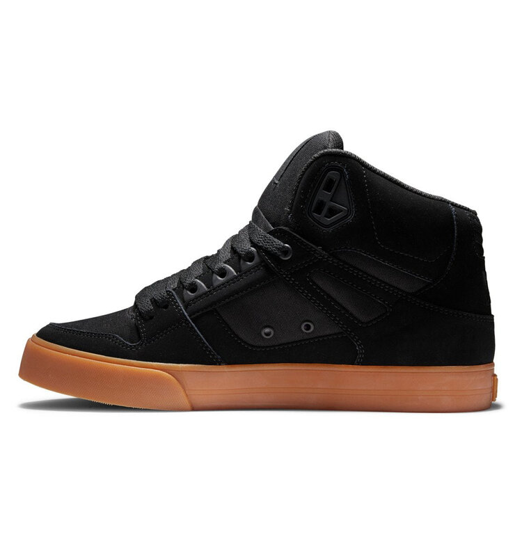 DC DC Pure High-Top Wc (Mens) | Black/Gum