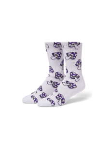 HUF HUF Shrooms Crew Sock | Purple