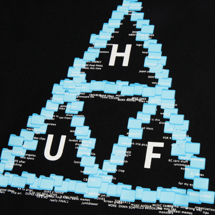 HUF Desktop Pullover Hoodie | Black