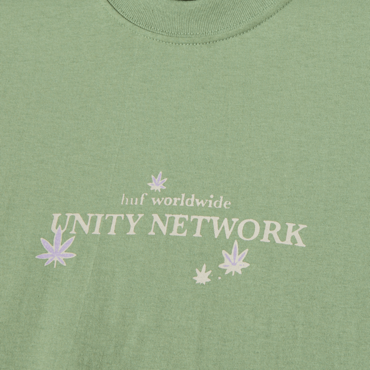 HUF HUF Unity Network TShirt | Basil