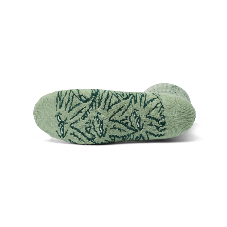 HUF Green Buddy Pattern Sock | Green