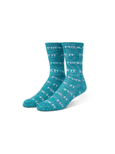HUF HUF Fuck It Marled Sock | Sea Green