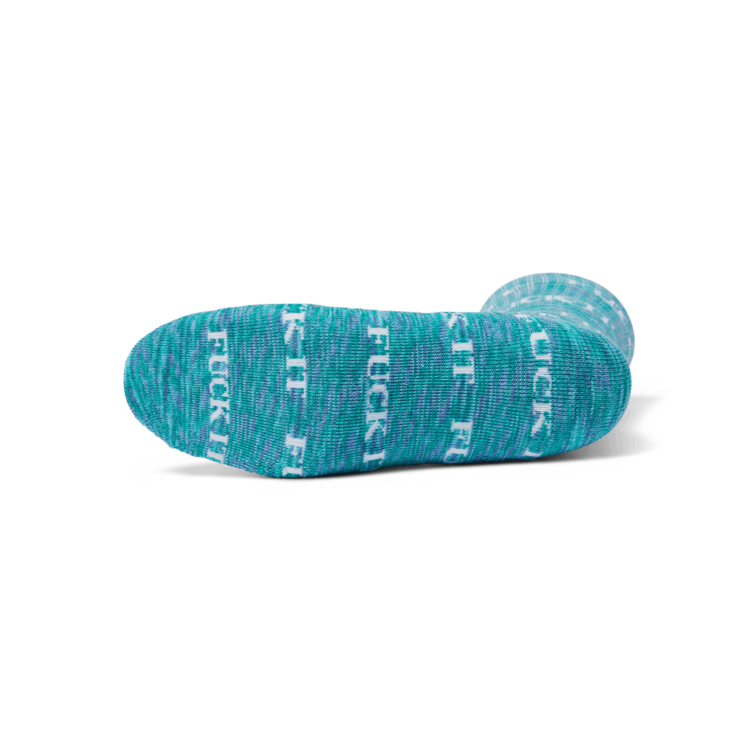 HUF HUF Fuck It Marled Sock | Sea Green
