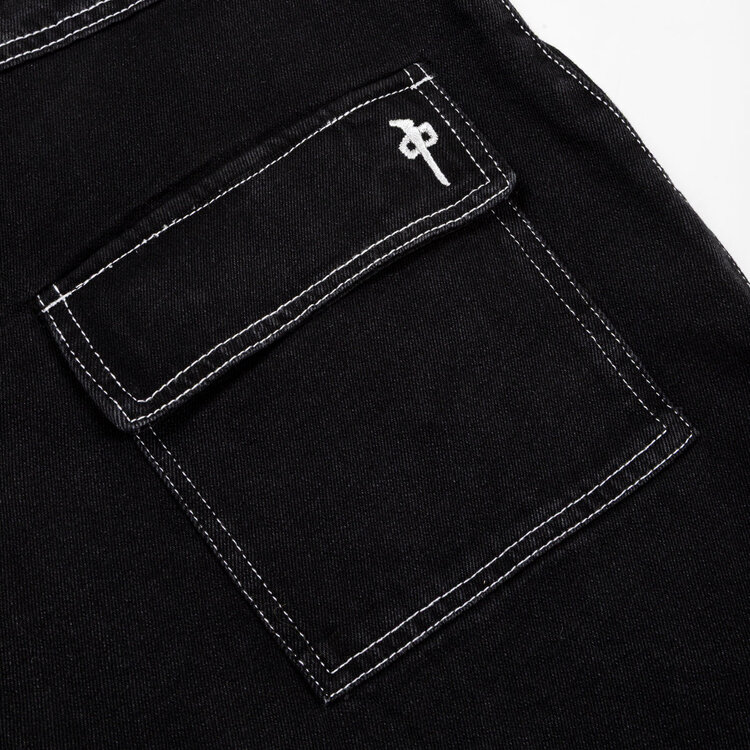RDS Denim Cargo Pants | Micky Black