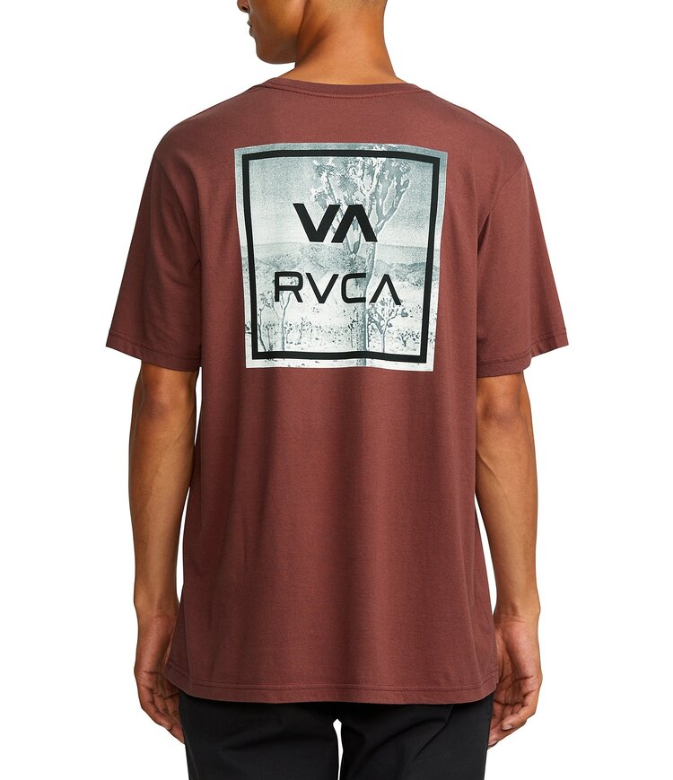 RVCA RVCA VA All The Way Short Sleeve TShirt | Red Earth