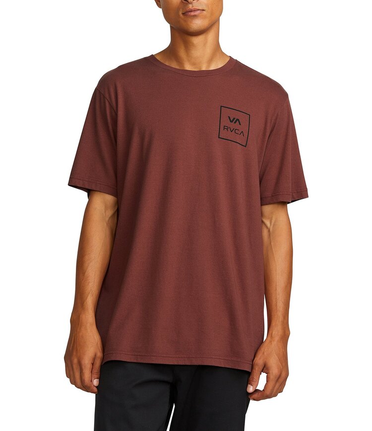 RVCA RVCA VA All The Way Short Sleeve TShirt | Red Earth