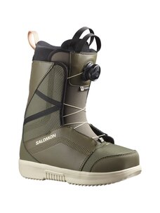 Salomon Salomon Scarlet Boa Womens Snowboard Boots | Army Green