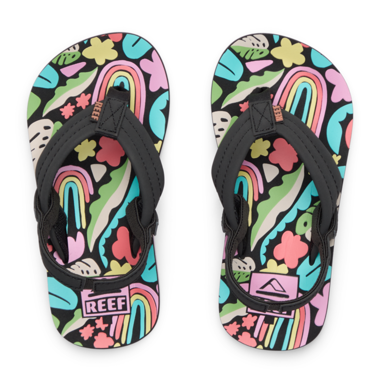 Reef Reef Little Ahi Girls Sandals | Tropical Rainbow
