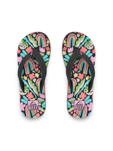 Reef Kids' Ahi Girls Sandals | Tropical Rainbow
