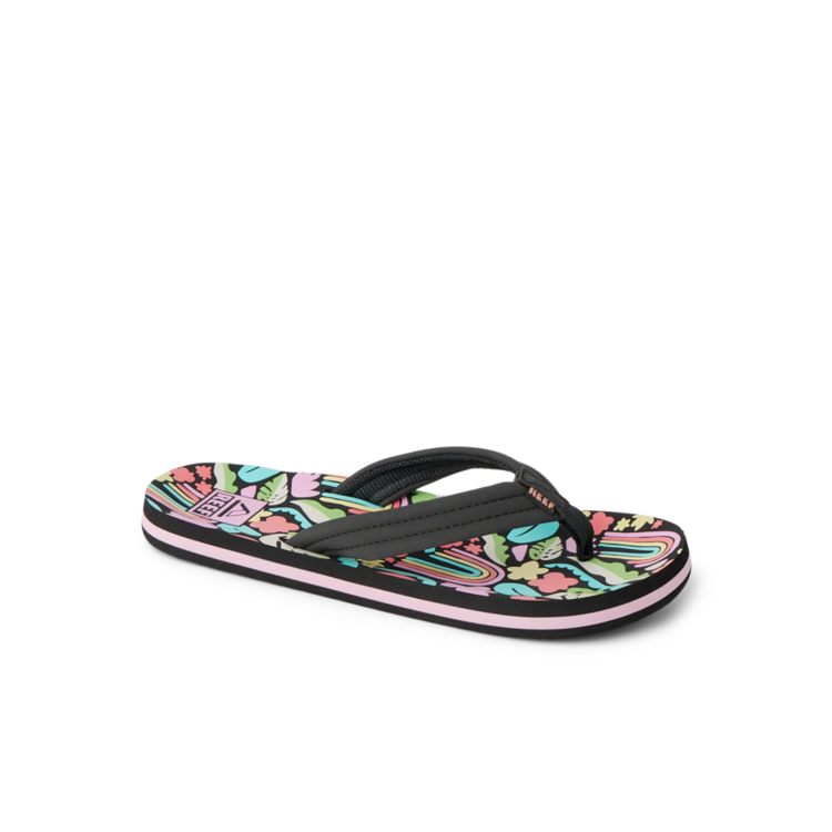 Reef Reef Kids Ahi Girls Sandals | Tropical Rainbow