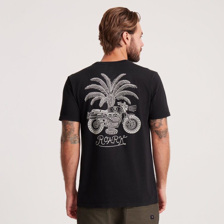 Roark Roark Moto Premium Tee | Black