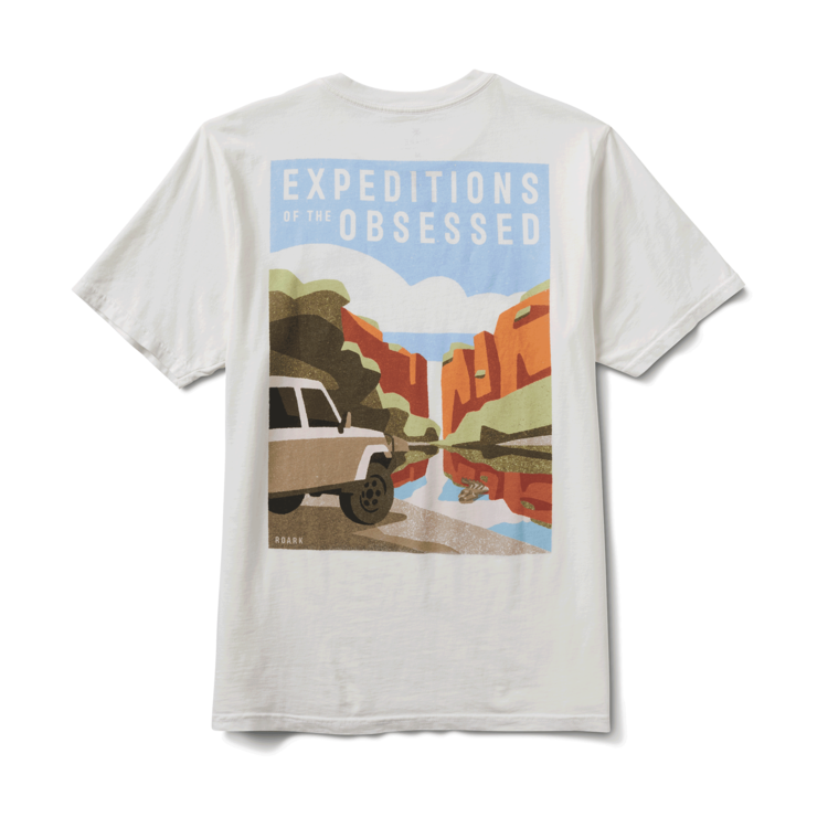 Roark Roark Expeditions Of The Obsessed Premium Tee | Off White