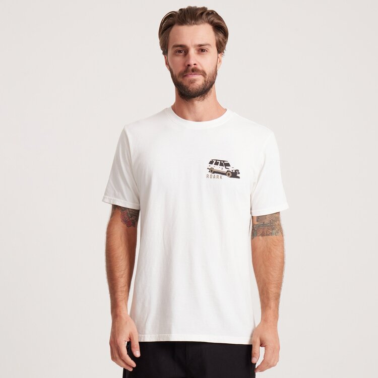 Roark Roark Expeditions Of The Obsessed Premium Tee | Off White