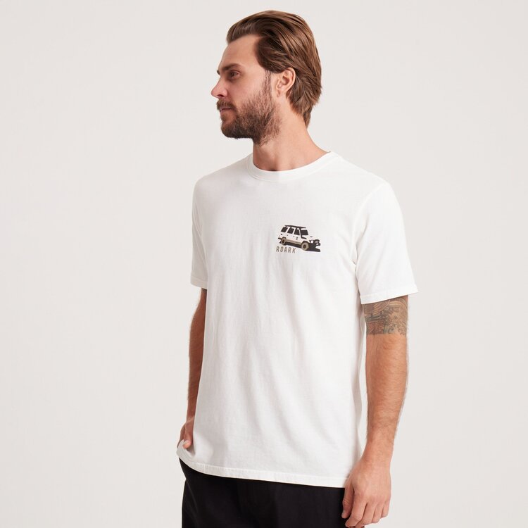 Roark Roark Expeditions Of The Obsessed Premium Tee | Off White