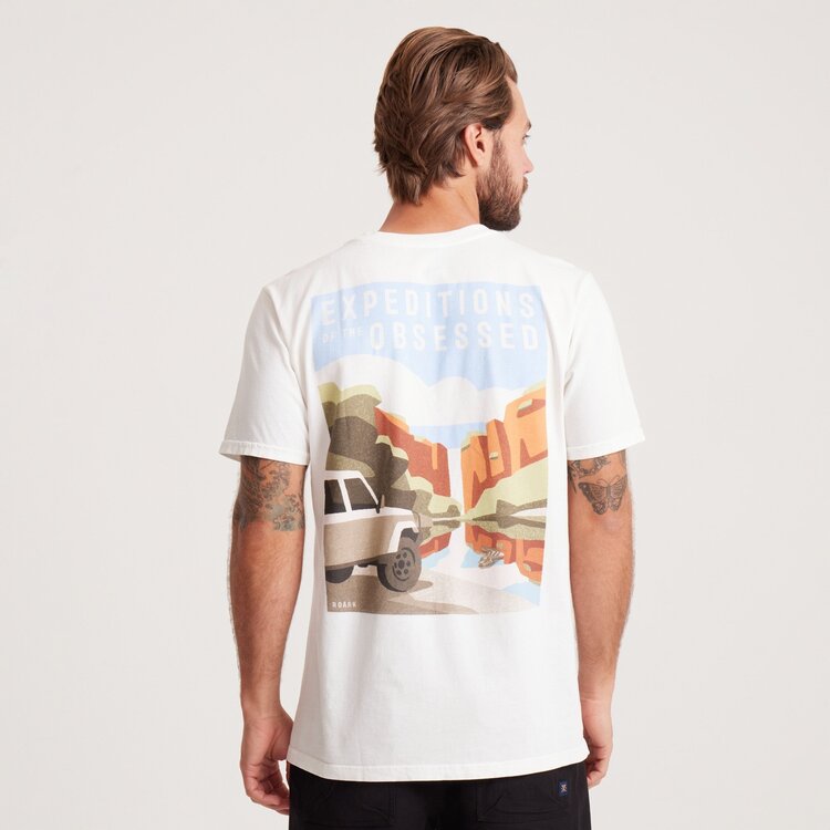 Roark Roark Expeditions Of The Obsessed Premium Tee | Off White