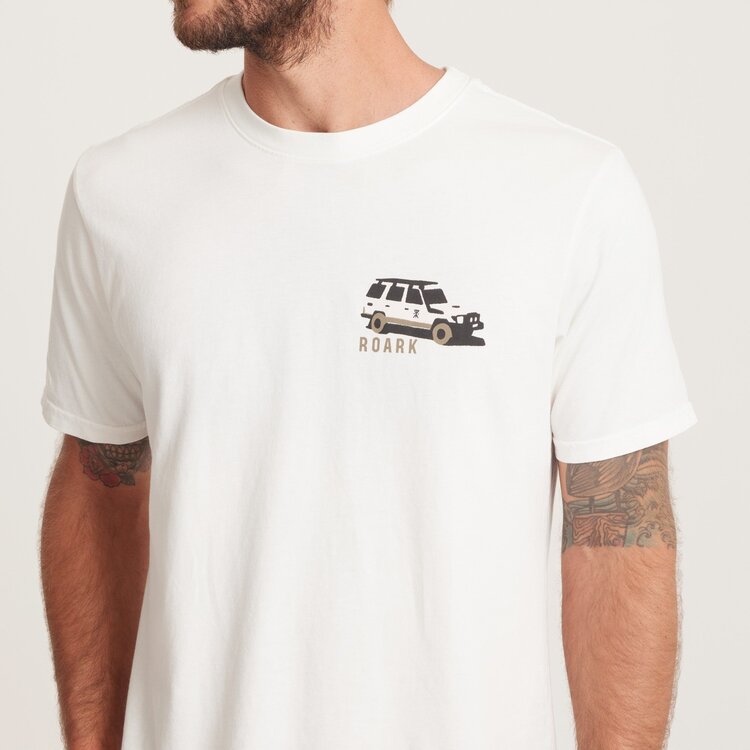 Roark Roark Expeditions Of The Obsessed Premium Tee | Off White