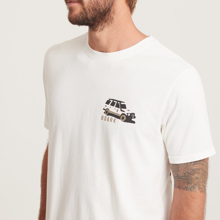 Roark Roark Expeditions Of The Obsessed Premium Tee | Off White